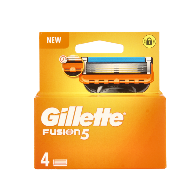 Gillette Fusion mesjes base  4 Stuks