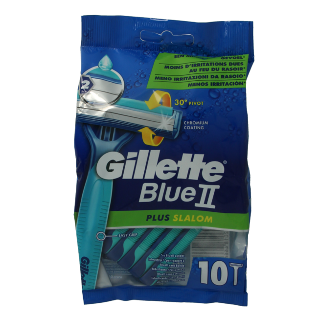 Rasoirs jetables Gillette Blue II, 10 unités