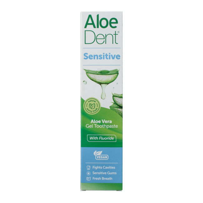 Optima Aloe dent tandpasta sensitive 100 Milliliter