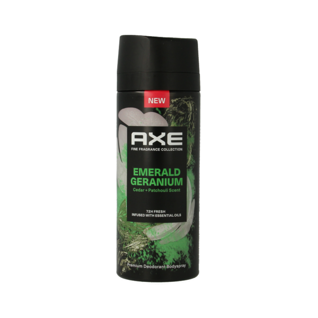 AXE Dezodorant w sprayu do ciała Kenobi Green Geranium 150 Mililitrów