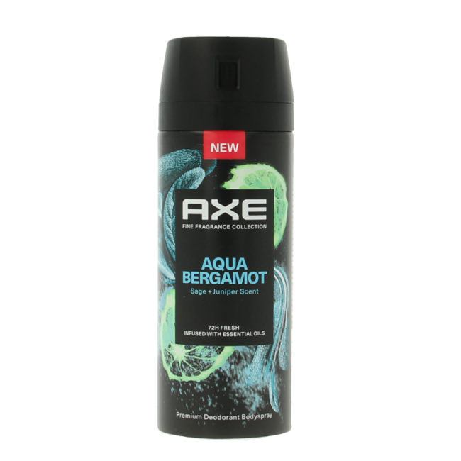 AXE Dezodorant w sprayu do ciała Kenobi Aqua Bergamot 150 Mililitrów