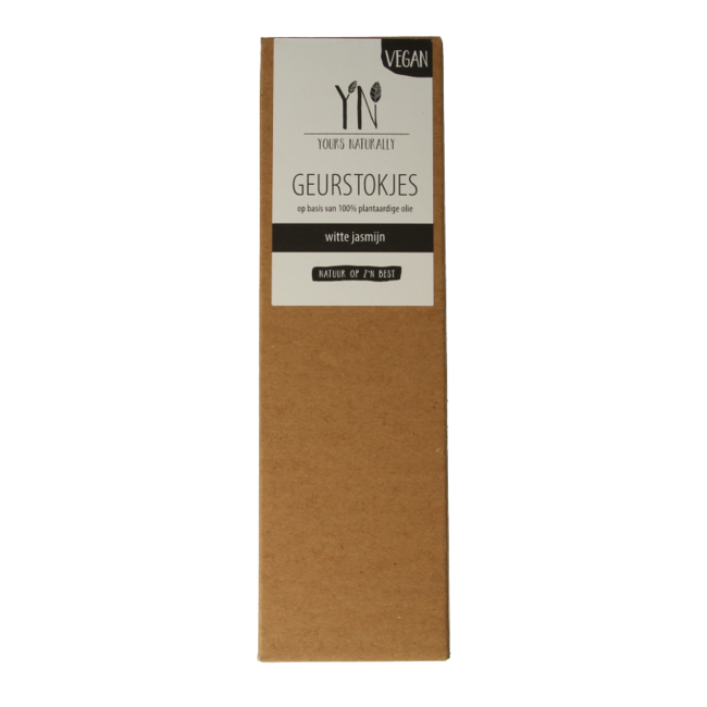 Yours Naturally Patyczki zapachowe biały jaśmin, 1 sztuka
