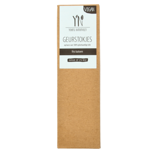 Yours Naturally Patyczki zapachowe świeża bawełna 100ml 1 sztuka