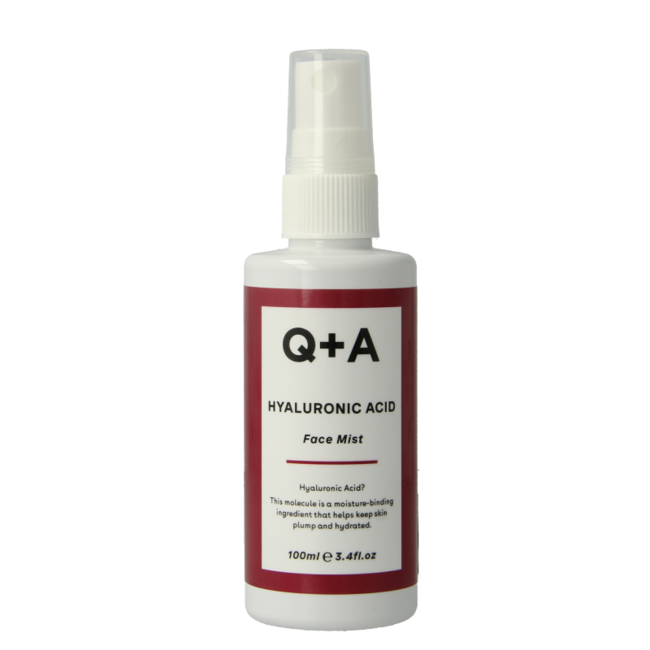 Brume visage à l'acide hyaluronique Q+A 100 ml