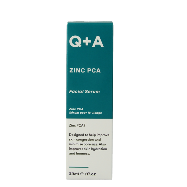 Q+A Zink PCA Gesichtsserum 30 Milliliter