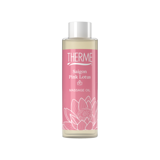 Therme Saigon pink lotus massage oil 125 Milliliter
