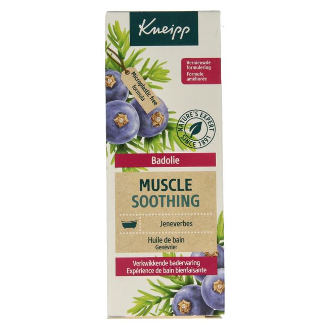 Kneipp Aceite de baño relajante muscular de enebro 100 ml