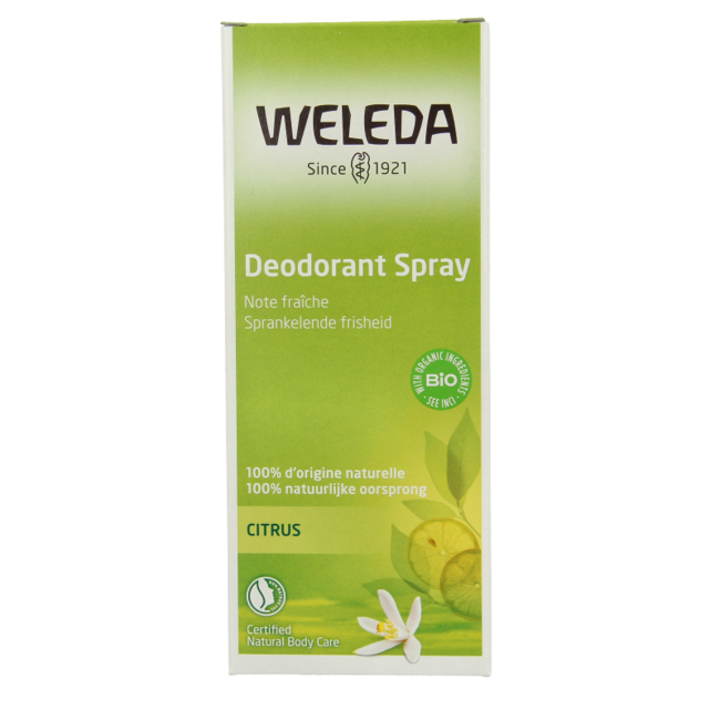 Desodorante de cítricos en spray 100 ml