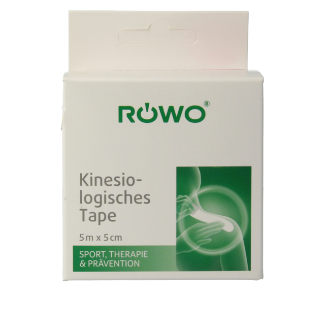 Rowo Kinesiotape rosa 5cm x 5m 1 Pezzo