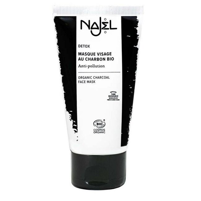 Najel Masque visage d'Alep au charbon 75 ml