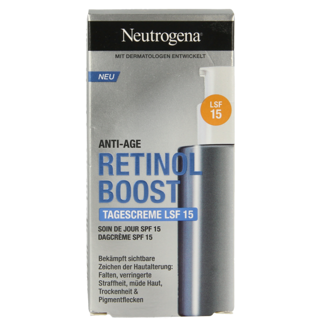 Neutrogena Retinol boost day creme SPF15  50 Milliliter
