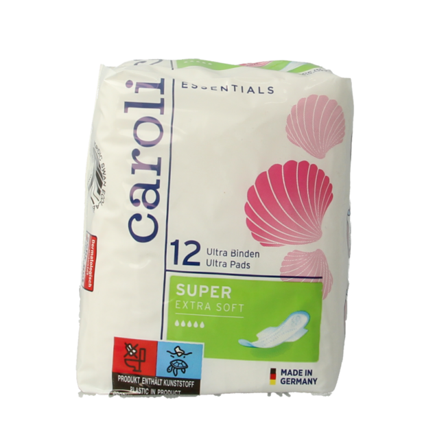Assorbenti Igienici Caroli Ultra Super Plus 12 Pezzi