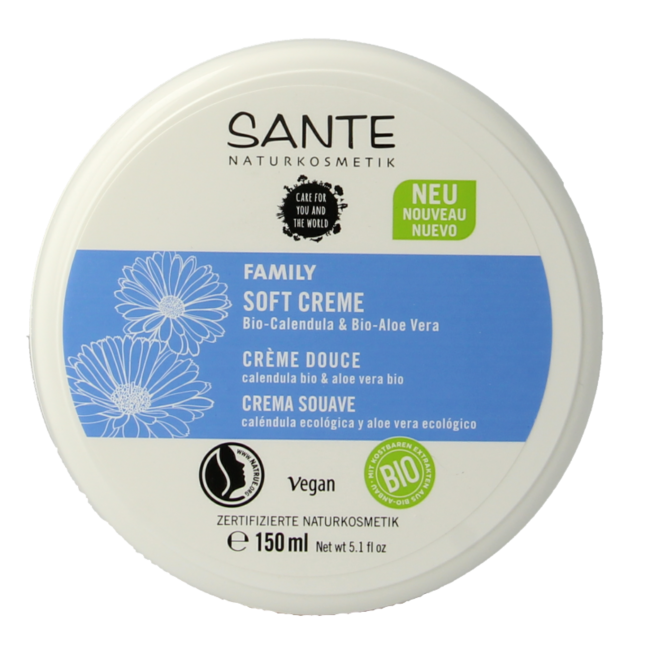 Sante Family crema suave de caléndula bio 150 ml