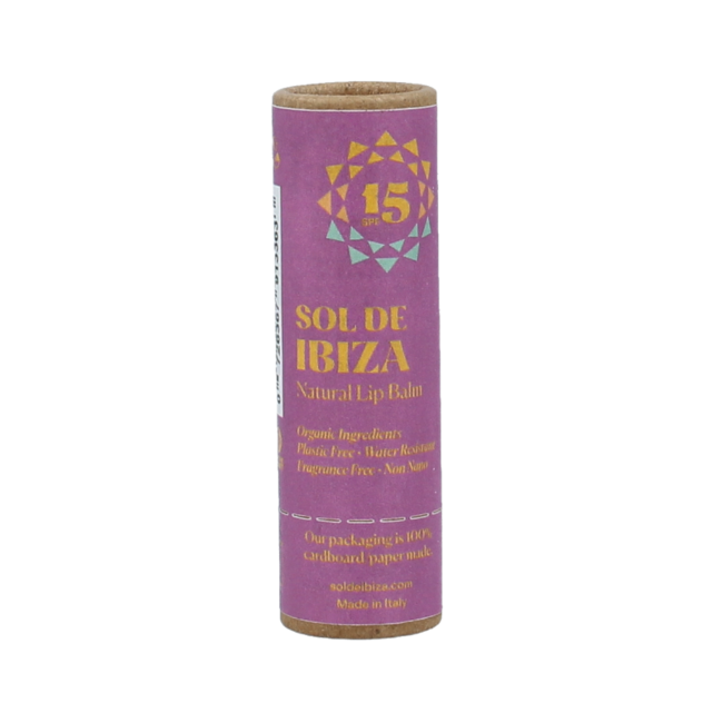 Sol De Ibiza Lippenbalsam vegan LSF15 5 Gramm