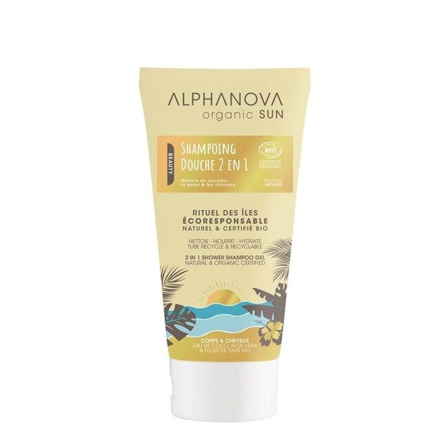 Alphanova Sun Bio Szampon i Żel pod Prysznic 2w1 150 Mililitrów