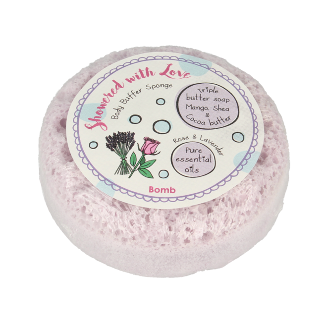Bomb Cosmetics Duschschwamm "With Love" 1 Stück