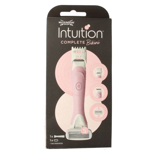 Wilkinson Intuition Complete Bikini Rasier- & Trimmersystem, 1 Stück