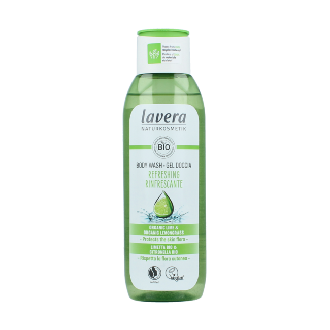 Refreshing organic shower gel / body wash 250ml