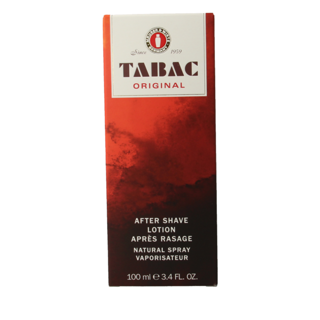 Tabac Original After Shave Lotion Natürliches Spray 100 Milliliter