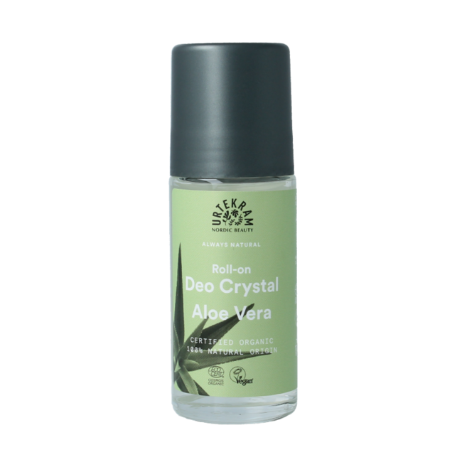 Urtekram Aloe Vera Crystal Roll-On Deodorant 50ml
