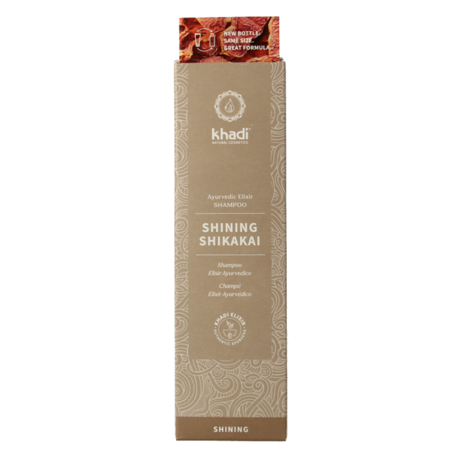 Khadi Élixir de shampooing Shining Shikakai 200 ml