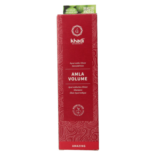Champú elixir Khadi Amla Volumen 200 ml