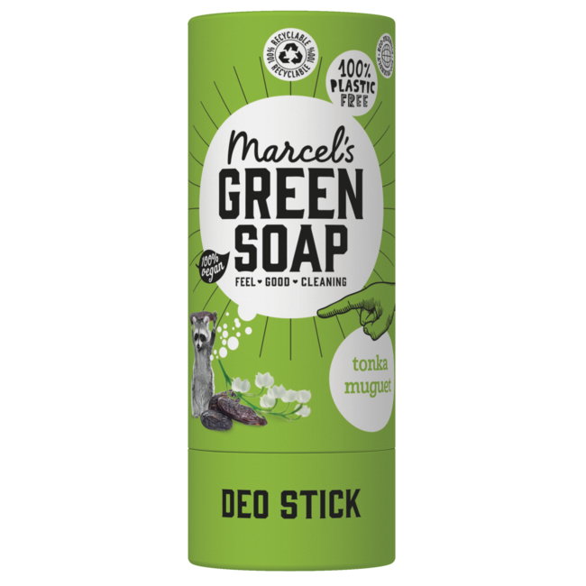 Marcel's Green Soap Deodorant Stick Tonka & Muguet 40g