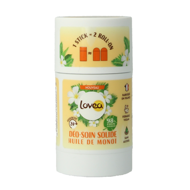 Lovea Solid Deodorant Care Monoi Oil 50g