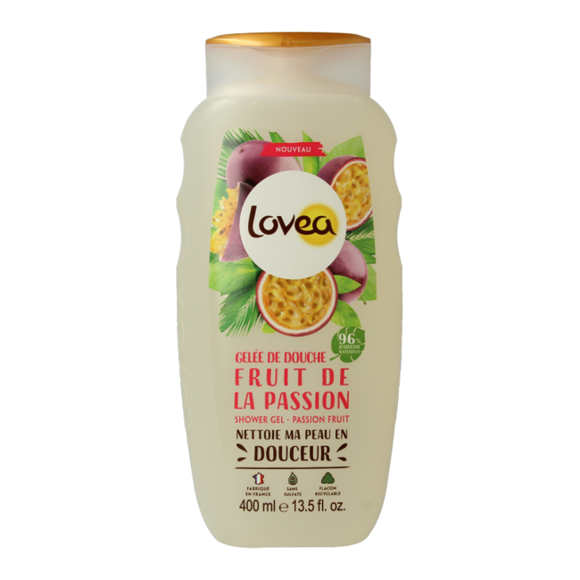 Gel douche Lovea fruit de la passion 400 ml