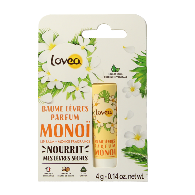 Lovea Monoi Lip Balm 4g