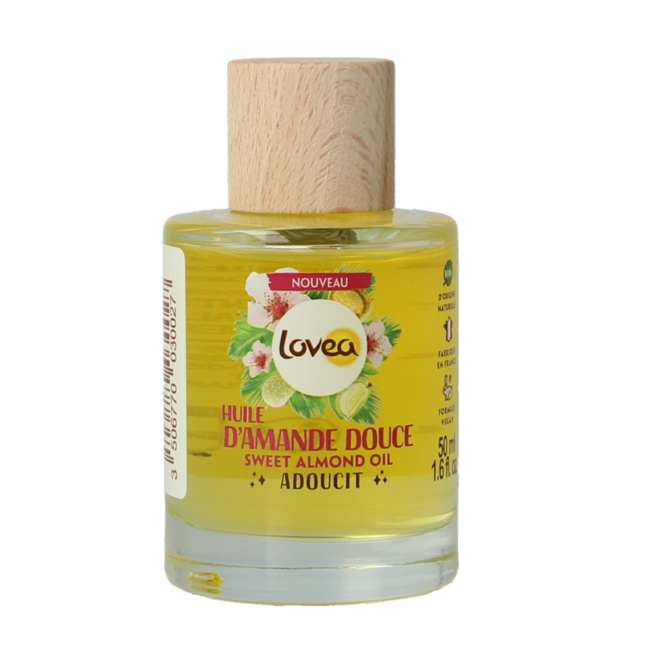 Lovea Huile d'amande douce adoucissante 50 ml