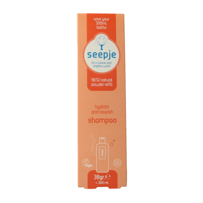 Seepje Champú hidratante y nutritivo recambio 38 g