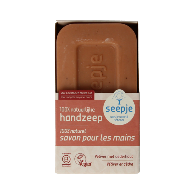 Seepje Hand and body soap vetiver cedarwood 120g