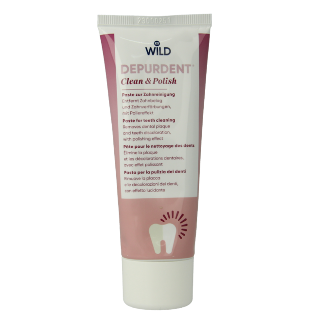 Wild Depurdent Clean & Polish Whitening Toothpaste 75ml