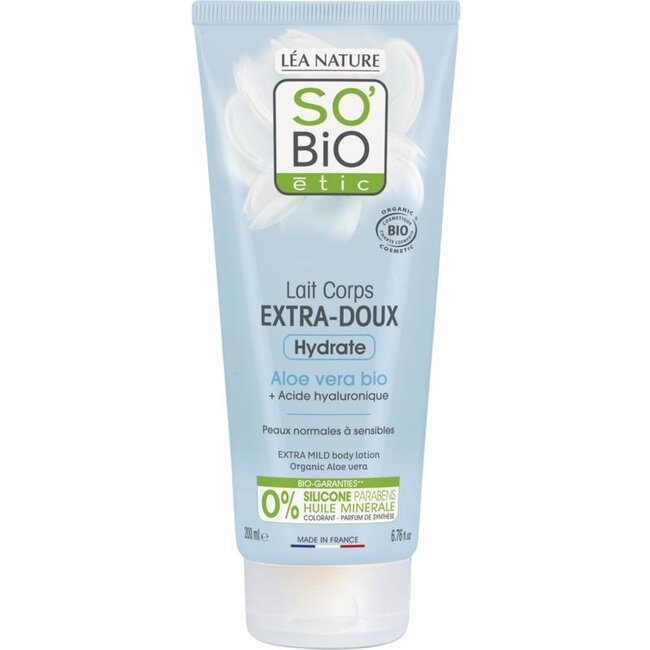 Loción corporal extra suave aloe vera 200 ml