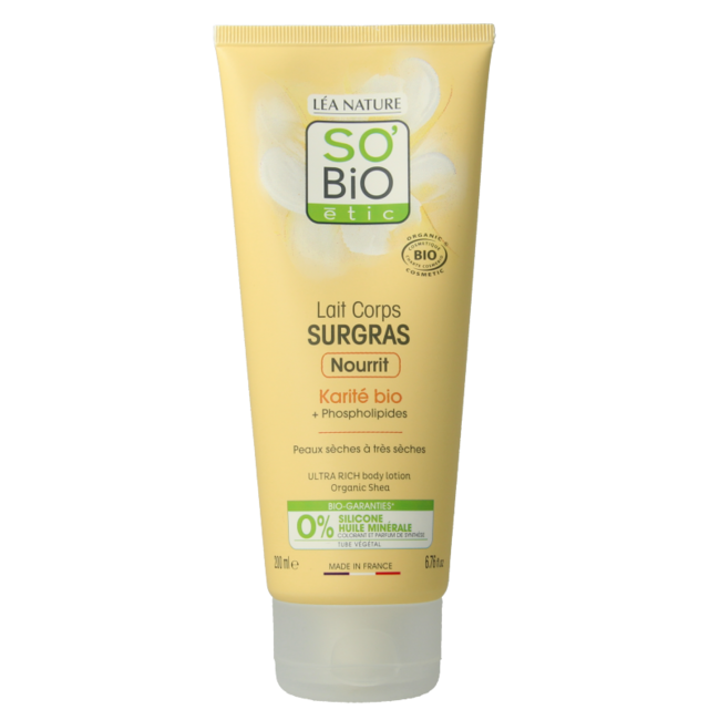 Lait corps ultra-riche au beurre de karité 200 ml