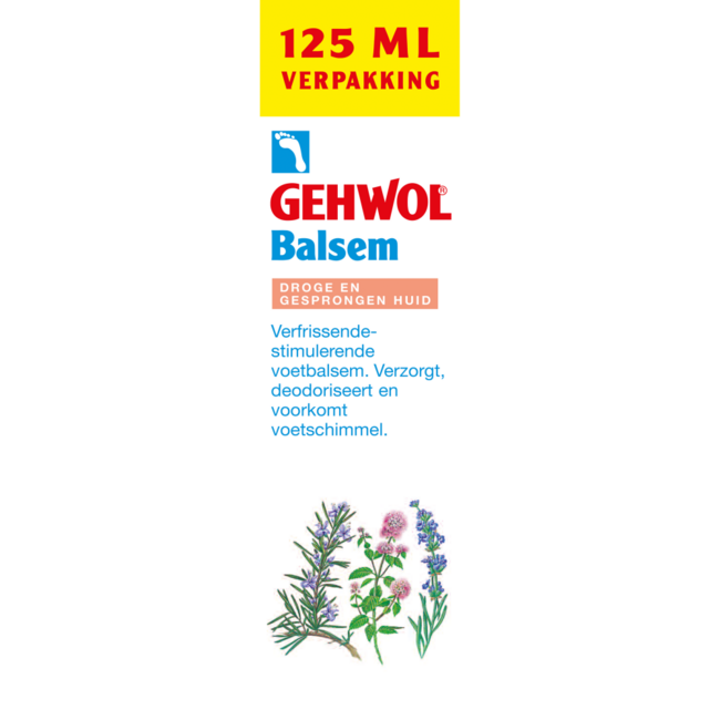 Gehwol Balsam für trockene, rissige Haut 125 Milliliter
