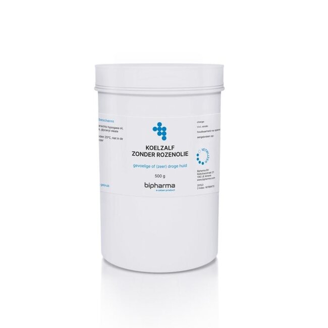 Bipharma Pommade rafraîchissante sans huile de rose 500 g
