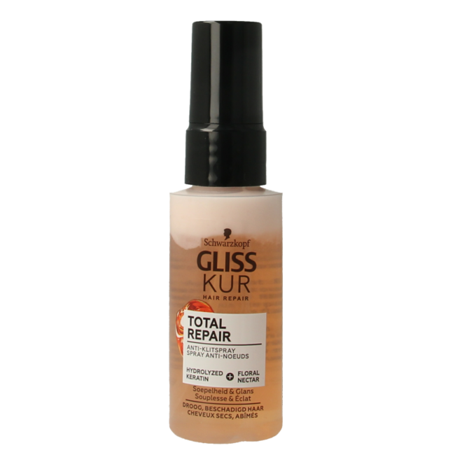 Gliss Kur Anti-Knoten Spray Total Repair 19 Mini 50 Milliliter