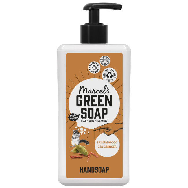 Savon pour les mains santal & cardamome 500 ml