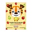 Masque en tissu Montagne Tigre pomme et fraise 1 pièce