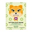 Masque en tissu pour le visage Montagne Chaton concombre et aloès 1 pièce