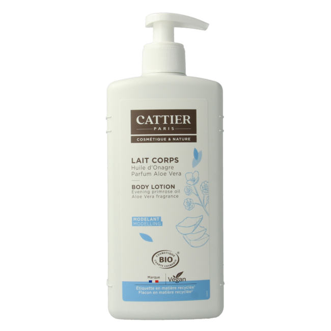 Cattier Körperlotion Aloe Vera/Nachtkerze 500 Milliliter