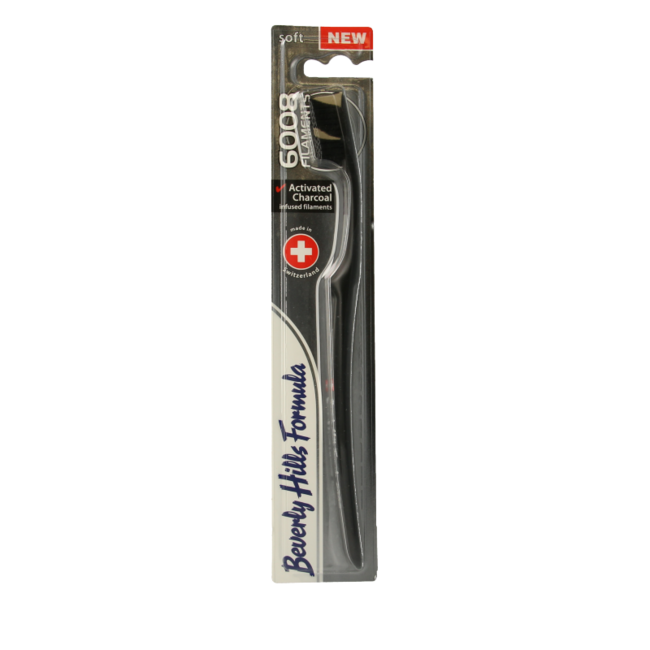 Brosse à dents au charbon Beverly Hills 6008, 1 pièce
