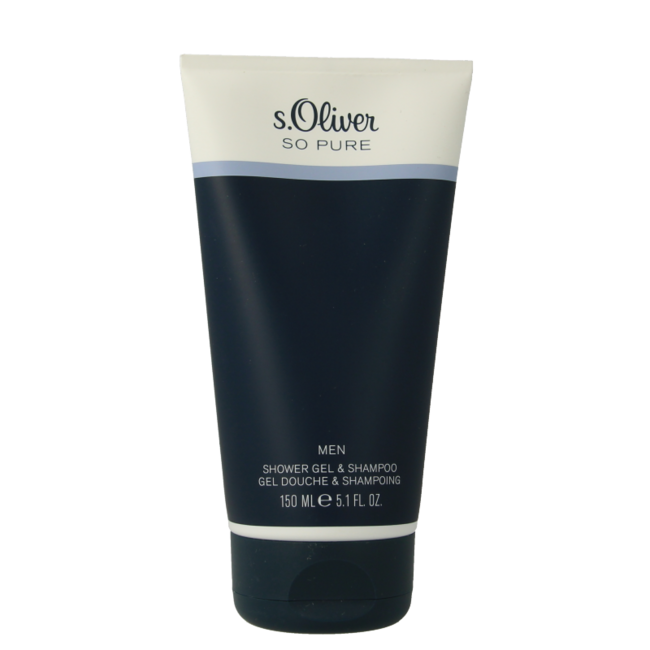 S Oliver So pure Men Duschgel & Shampoo 150 Milliliter