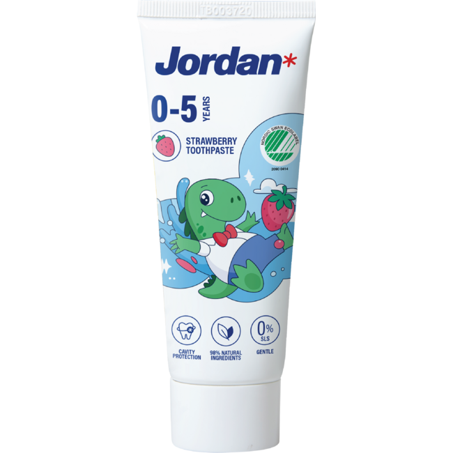 Dentifricio Jordan per bambini 0-5 anni 50 Millilitri
