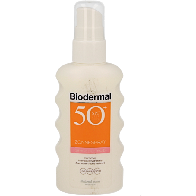 Biodermal Sonnenspray empfindliche Haut LSF 50+ 175 Milliliter