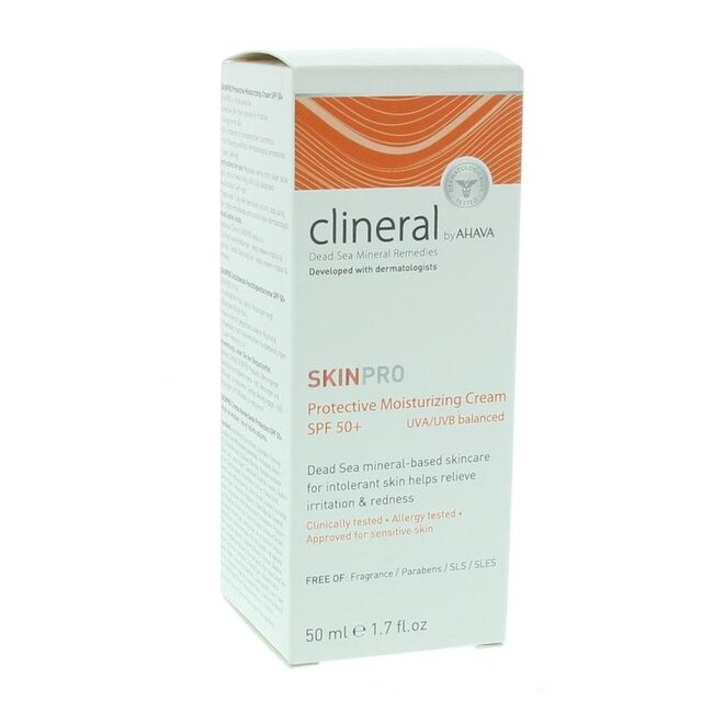Ahava Clineral Skinpro crema idratante protettiva SPF50 50 Millilitri