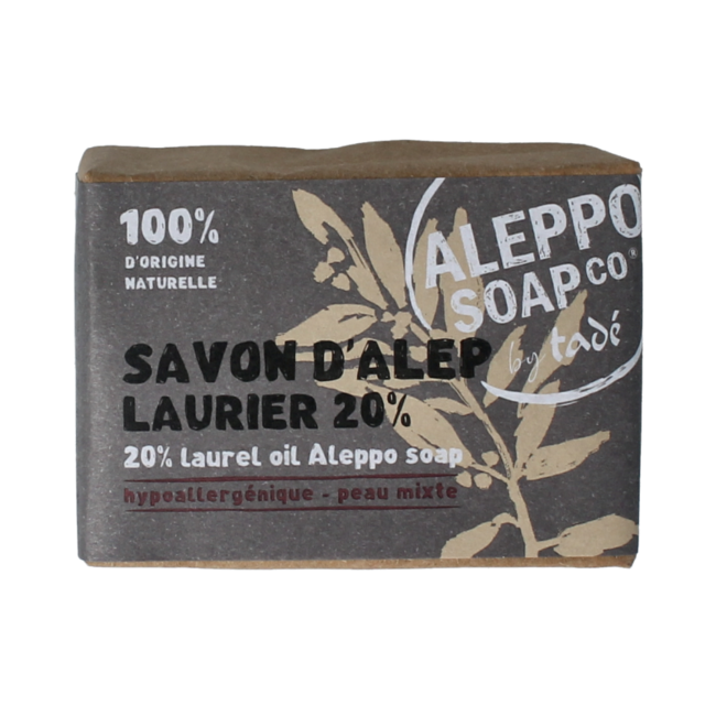 Mydło z Aleppo Aleppo Soap Co 20% oleju laurowego 200 Gram