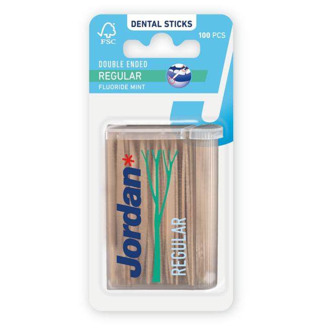 Tandenstoker regular mint 100 Stuks